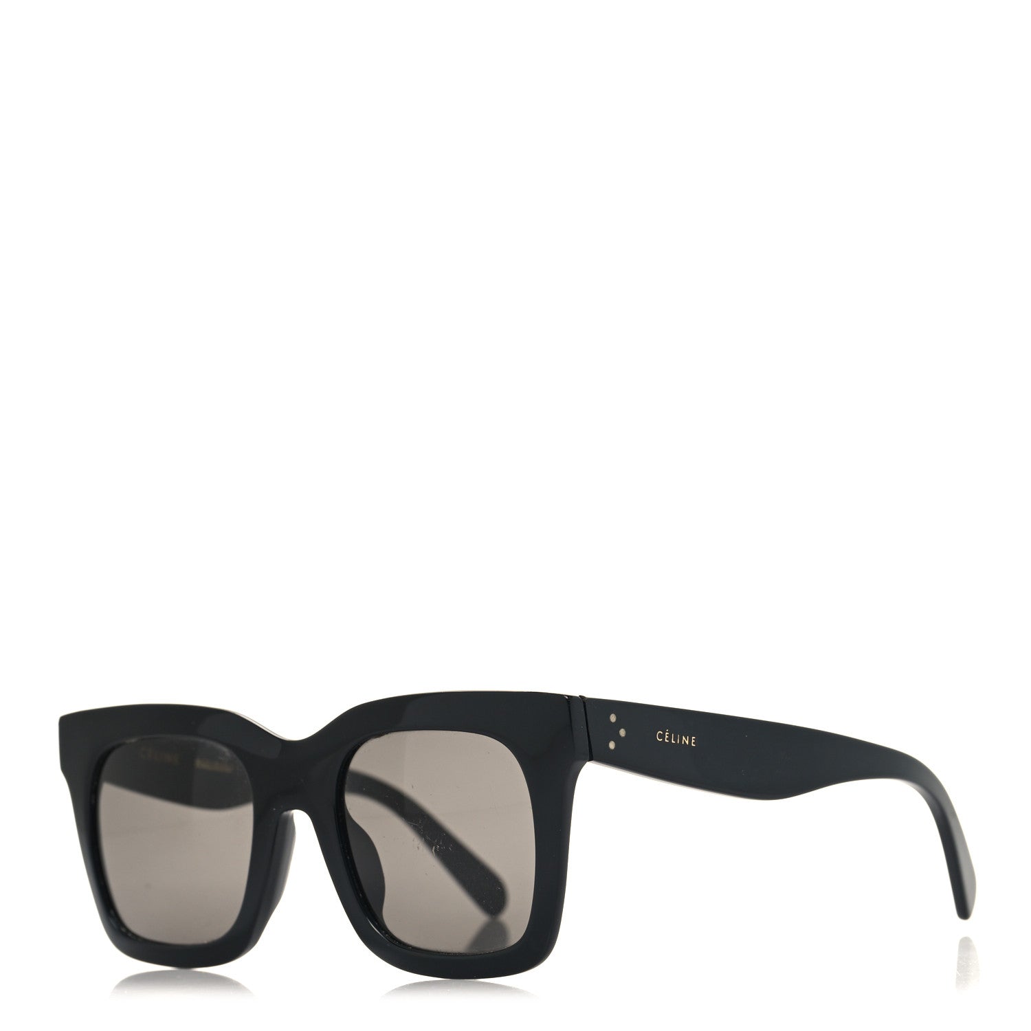 Celine Acetate Kim Sunglasses CL 41444/S Black 1 of 6