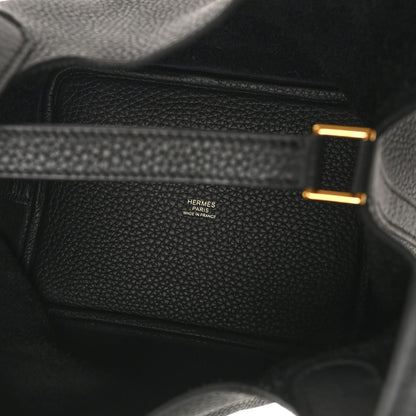 Hermes Taurillon Clemence Picotin Lock 18 PM Black 5 of 10