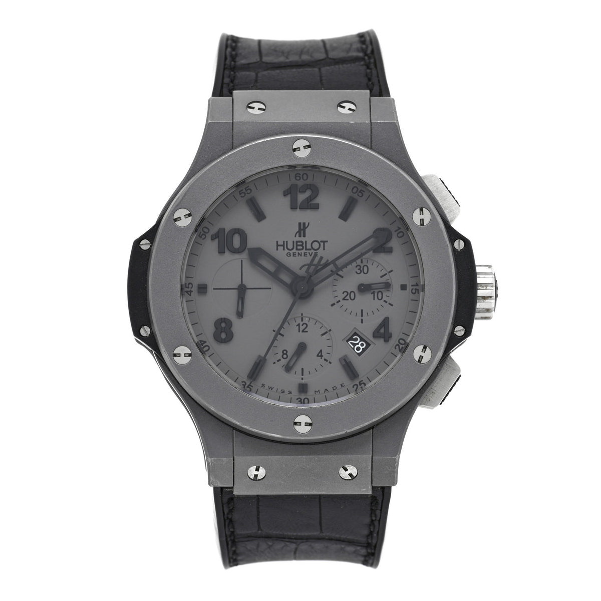 Hublot Tantalum Rubber 44mm Big Bang Automatic Watch Grey 301.AI.460.RX 1 of 5