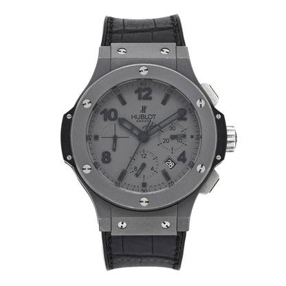 Hublot Tantalum Rubber 44mm Big Bang Automatic Watch Grey 301.AI.460.RX 1 of 5