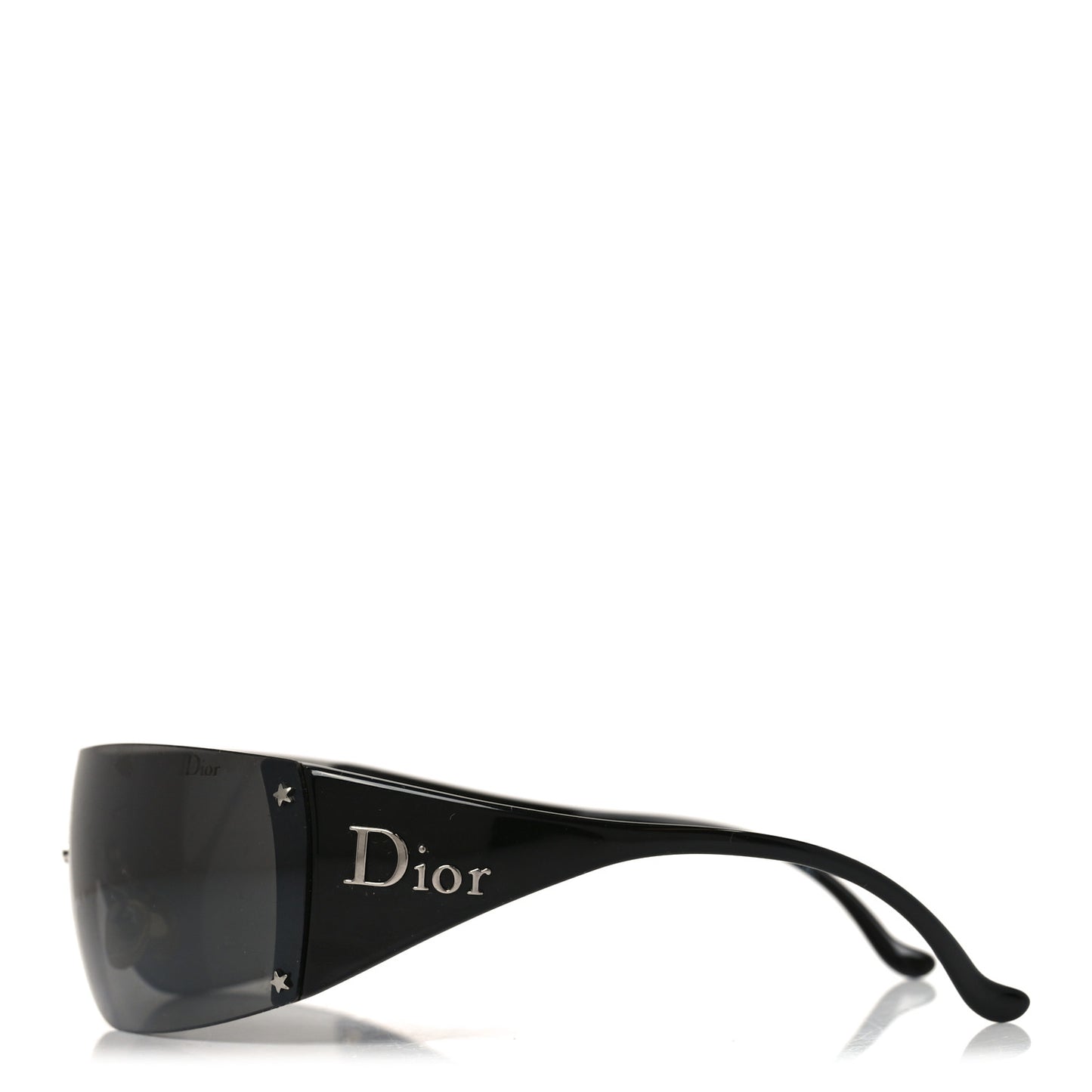 Acetate Shield Ski 6 Sunglasses Black