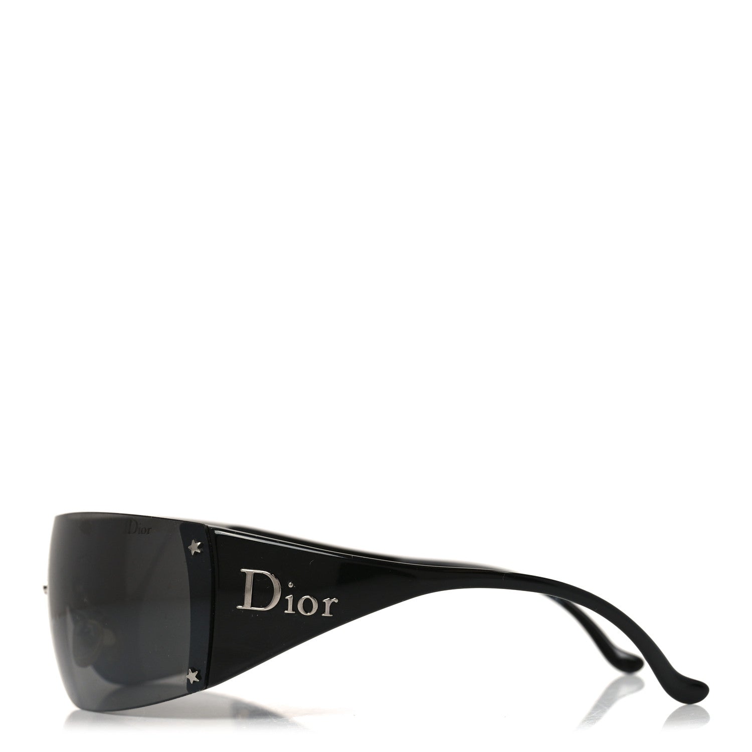 Christian Dior Acetate Shield Ski 6 Sunglasses Black 3 of 6