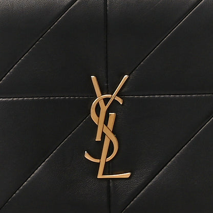 Saint Laurent Lambskin Patchwork Monogram Medium Jamie Black 9 of 11