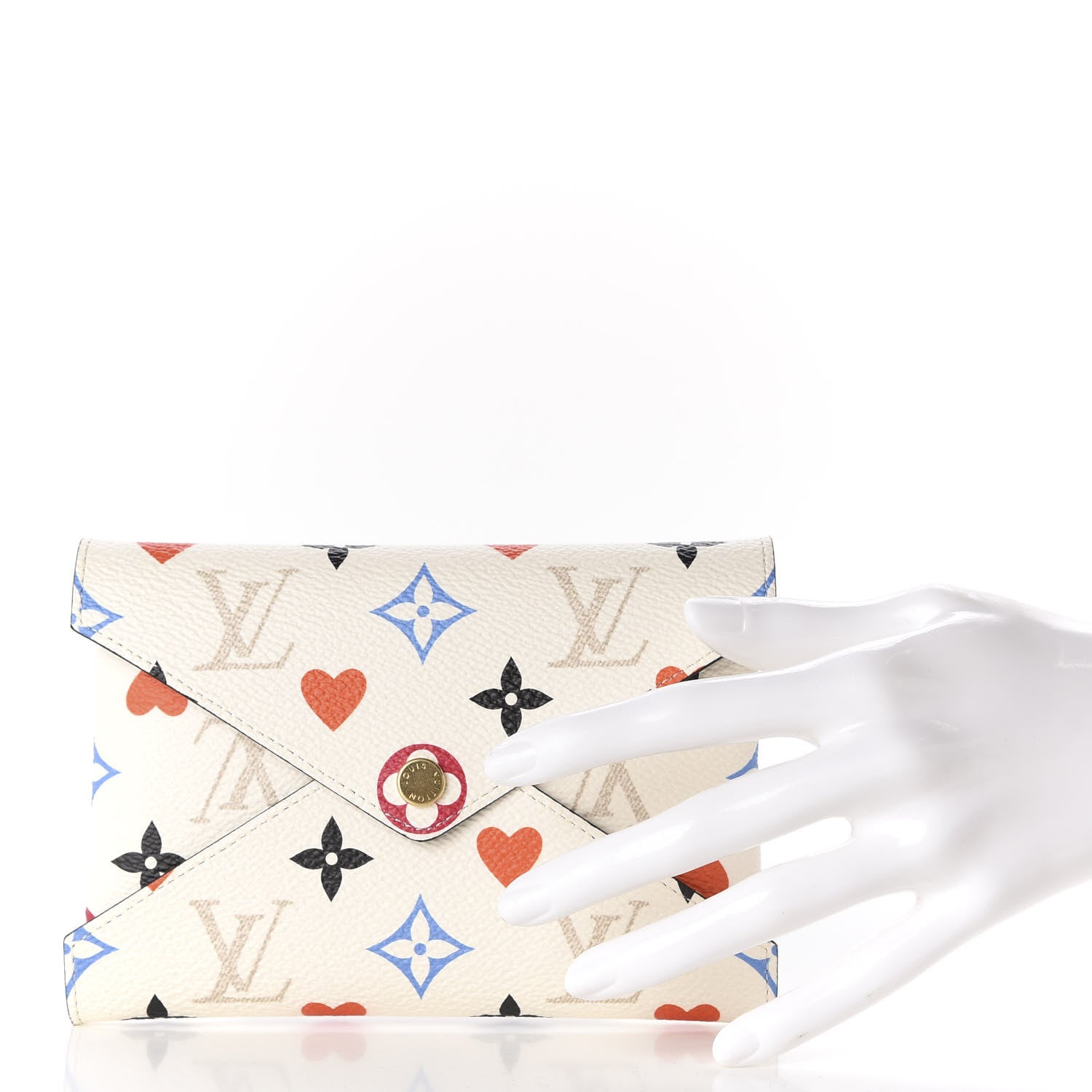 Louis Vuitton Game On Medium Kirigami Pochette White 2 of 6
