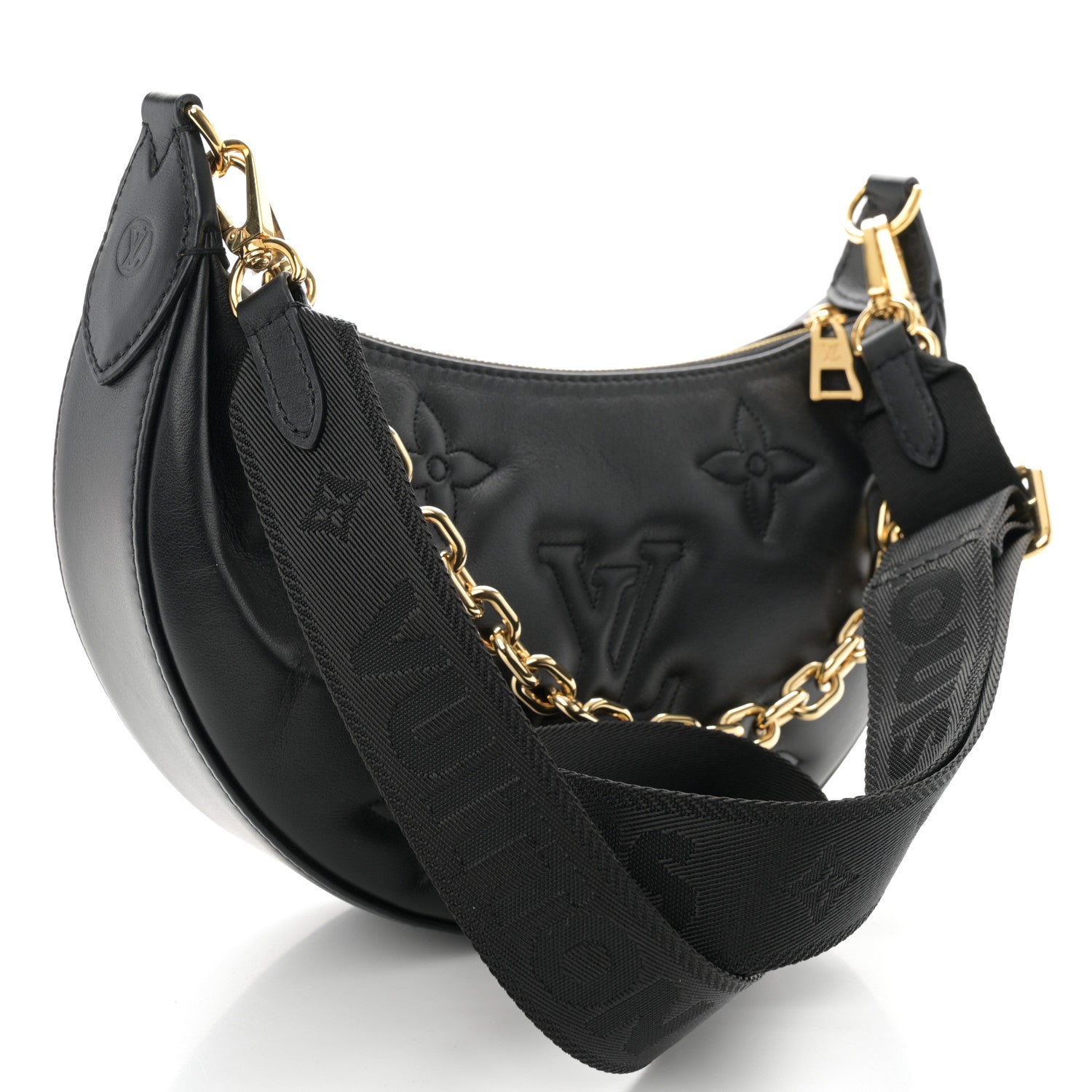 Louis Vuitton Calfskin Bubblegram Over The Moon Black 3 of 9