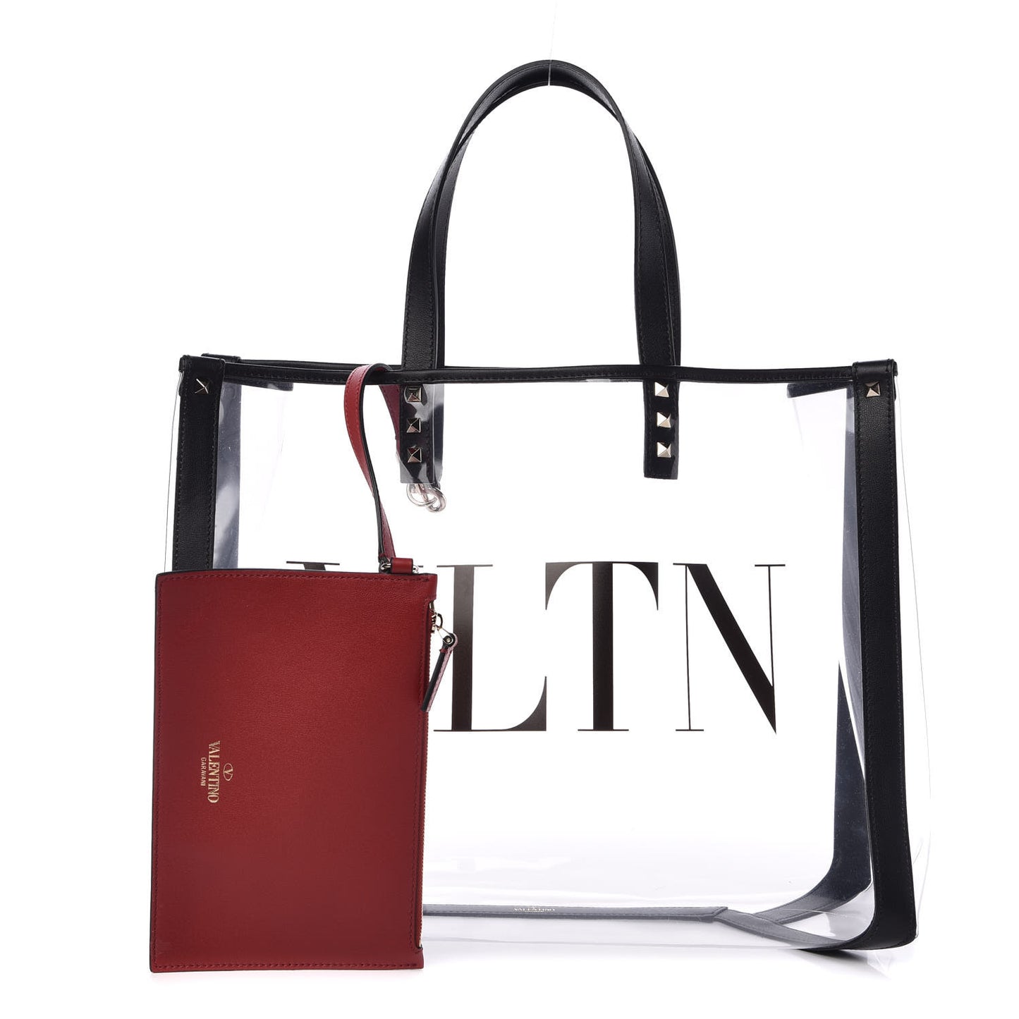 Plexy VLTN Shopping Bag Transparent
