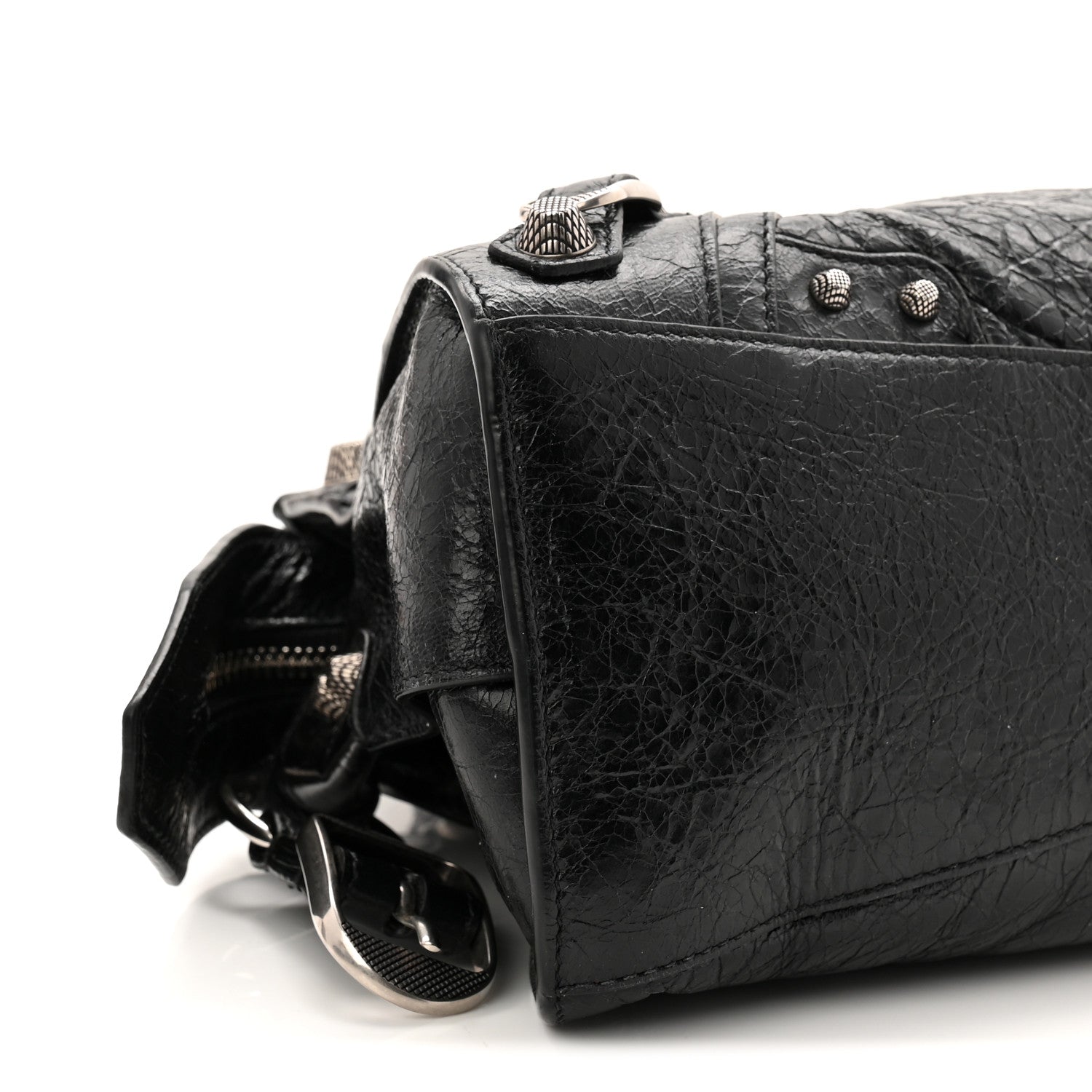 Balenciaga Agneau Arena Neo Cagole Handbag XS Black 10 of 11