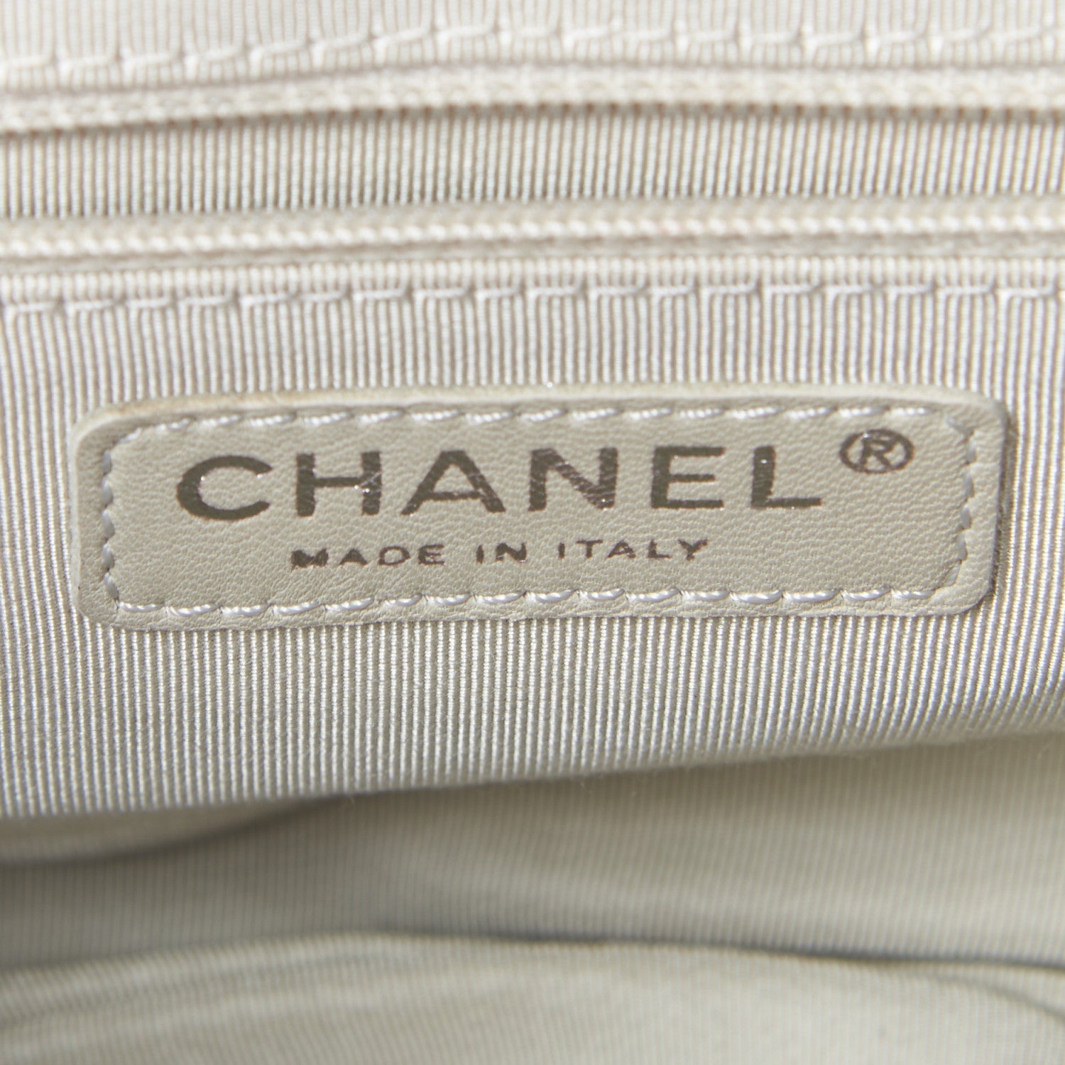 Chanel Washed Lambskin Chain Around Medium Messenger Blue 9 of 10