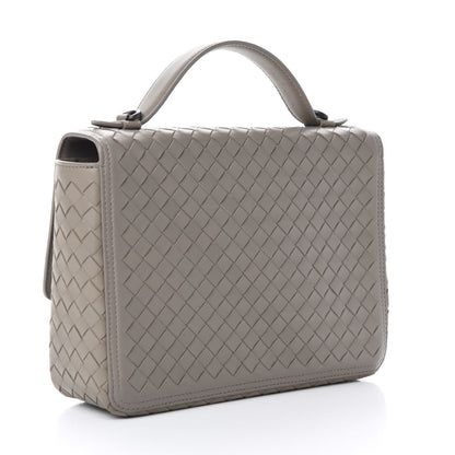 Bottega Veneta Nappa Intrecciato Alumna Bag Limestone 3 of 13