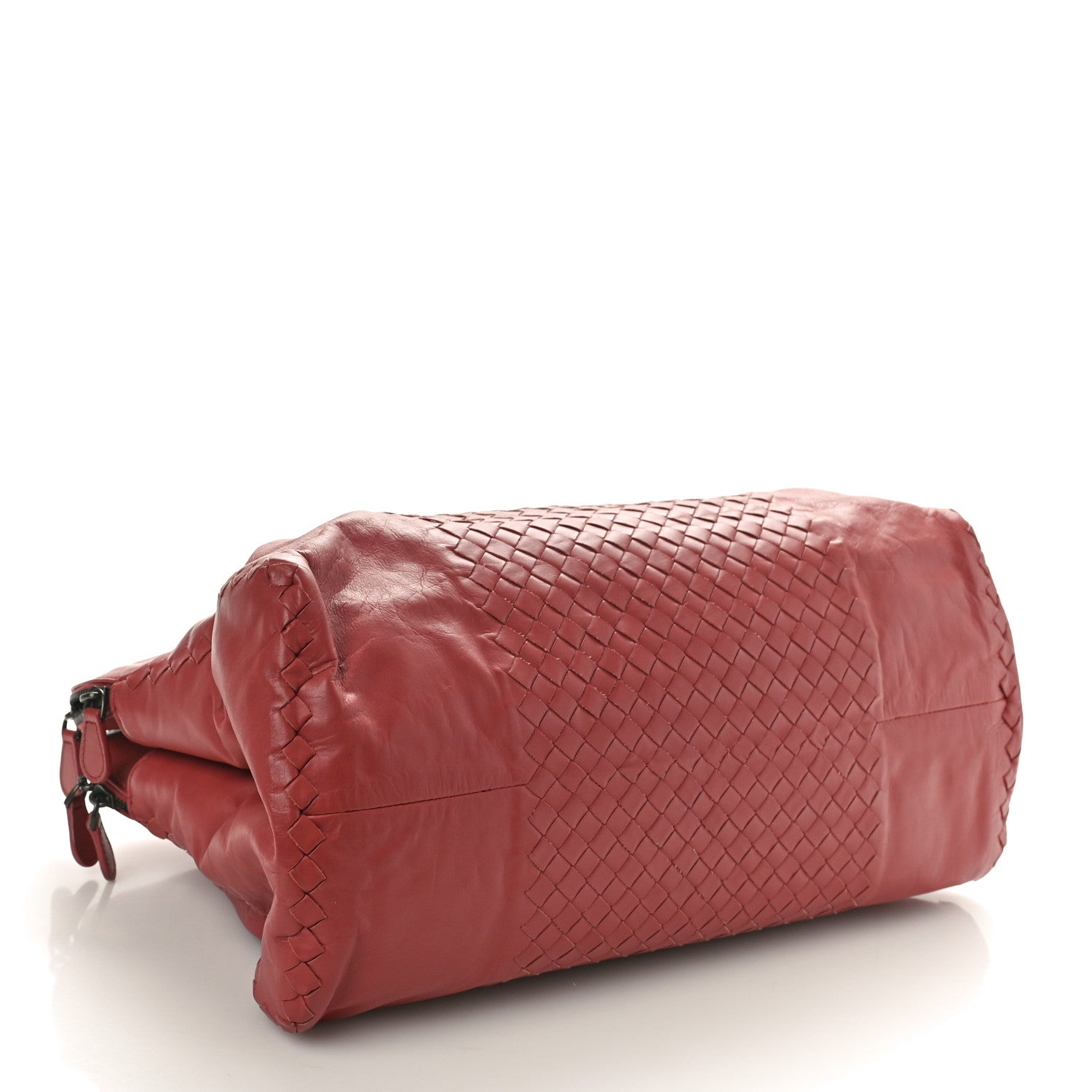 Bottega Veneta Calfskin Intrecciato Leggero Tote 4 of 9