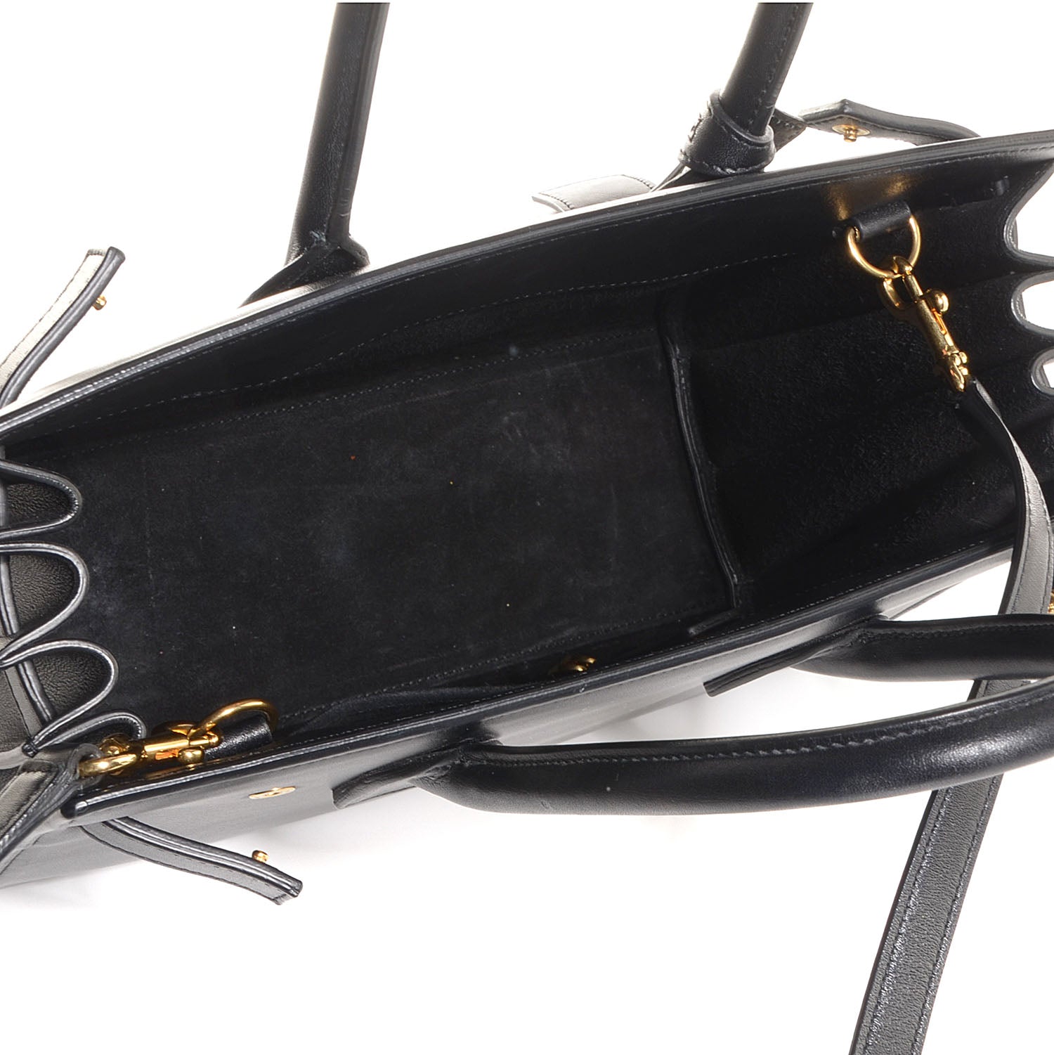 Saint Laurent Calfskin Baby Sac De Jour Black 5 of 7