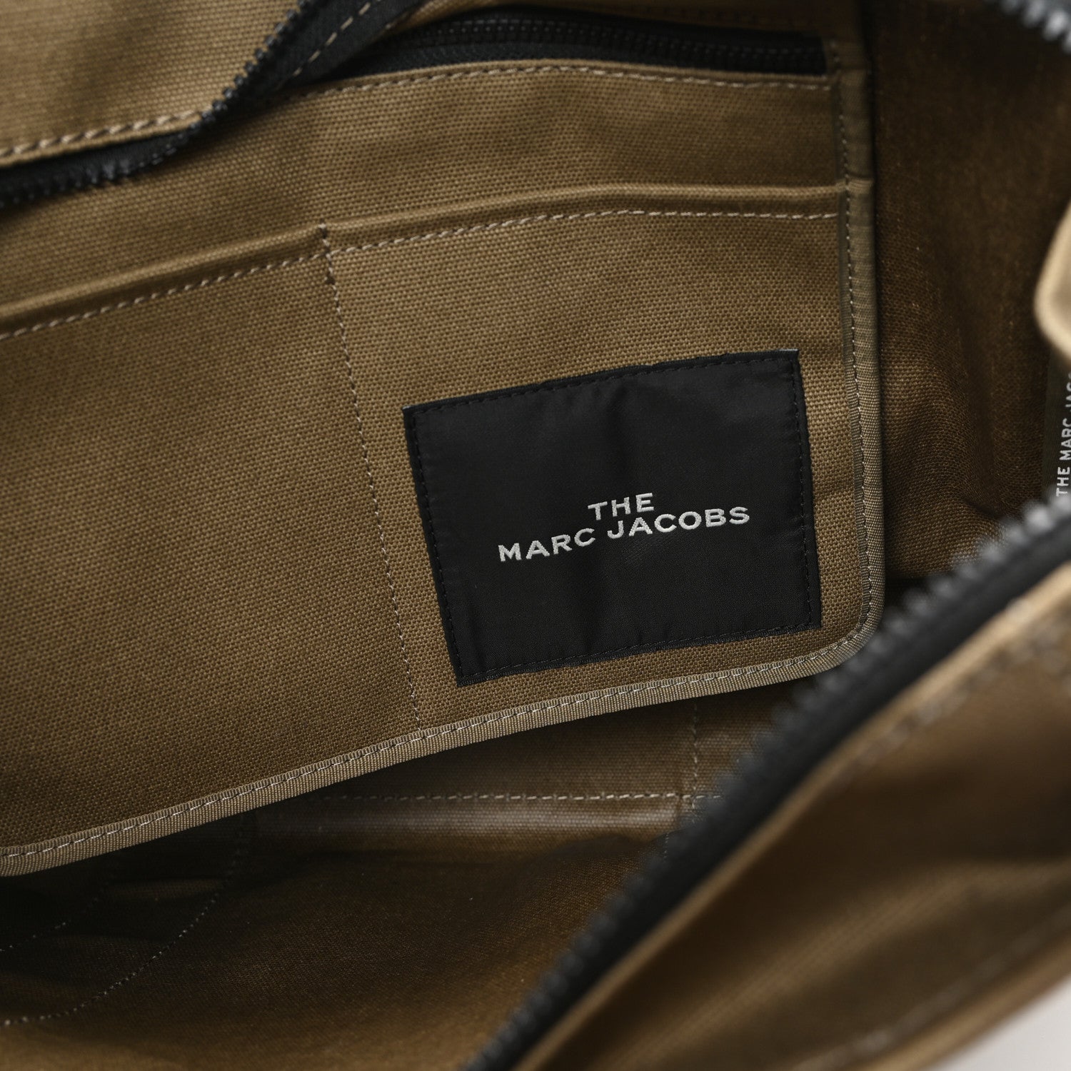 Marc Jacobs Cotton Canvas Large The Tote Bag Slate Green 6 of 13
