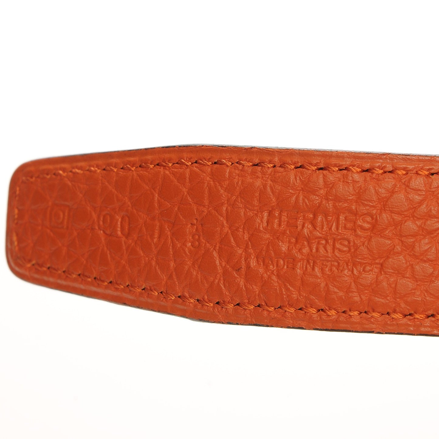 Togo Swift 24mm Sydney 90 Belt Orange Chocolate