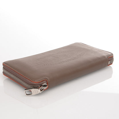 Louis Vuitton Veau Soie Iena Wallet Taupe 4 of 6
