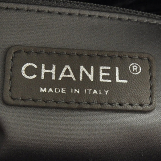 Chanel Lambskin Tweedy Flap Black 7 of 12