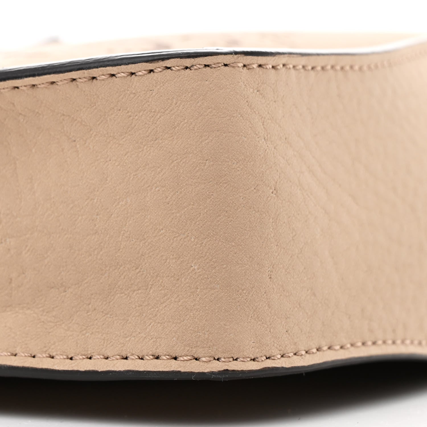 Stella McCartney Eco Alter Nappa Perforated Logo Mini Crossbody Camel 10 of 10