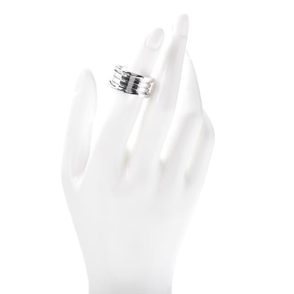 Bulgari 18K White Gold B.Zero1 Four-Band Ring 56 7.5 2 of 5