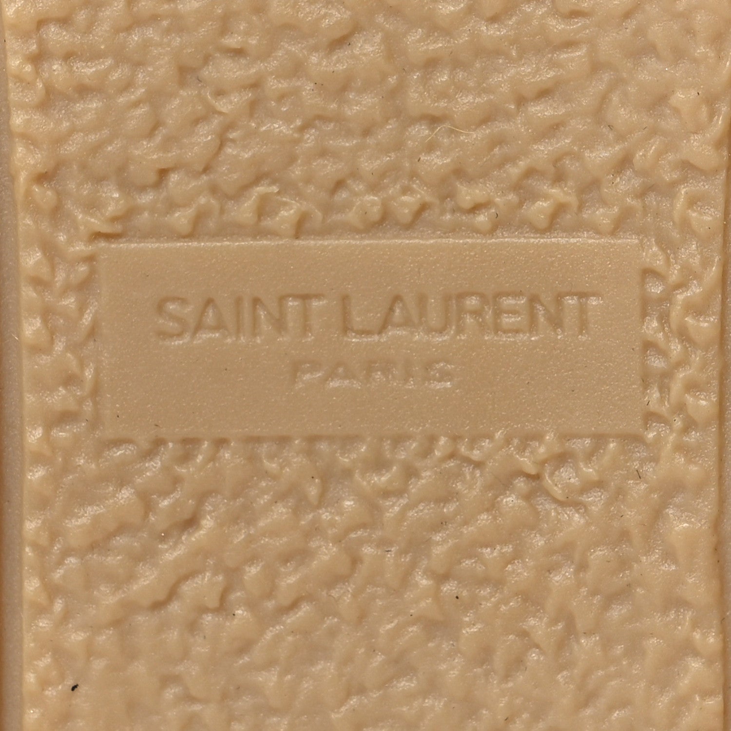 Saint Laurent Lambskin Monogram Espadrilles 36 Black 7 of 9