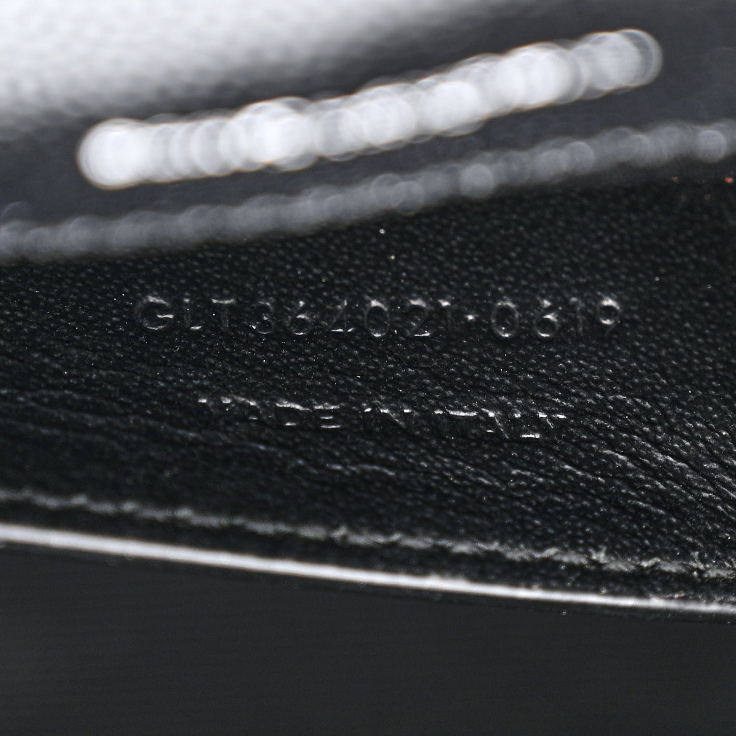 Grain De Poudre Medium Classic Monogram Kate Satchel Black