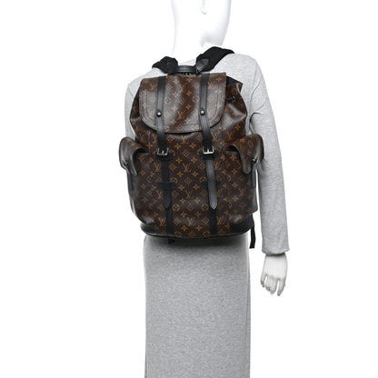 Louis Vuitton Monogram Macassar Christopher PM Backpack 2 of 10