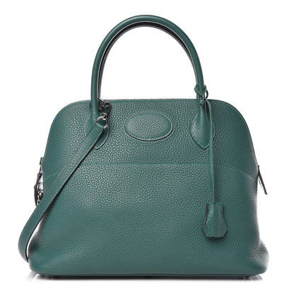 Hermes Taurillon Clemence Bolide 31 Malachite 1 of 9