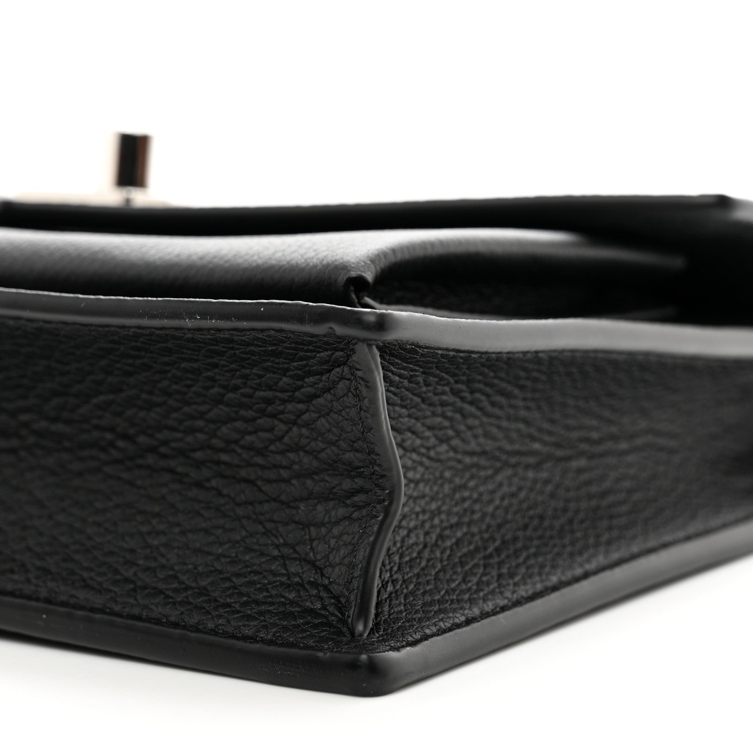 Louis Vuitton Soft Calfskin My Lockme Chain Pochette Black 9 of 11