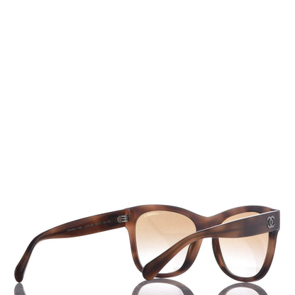 Chanel Acetate Square Sunglasses 5380 Brown 4 of 10