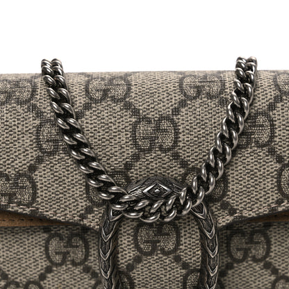 Gucci GG Supreme Monogram Super Mini Dionysus Shoulder Bag Taupe 7 of 9