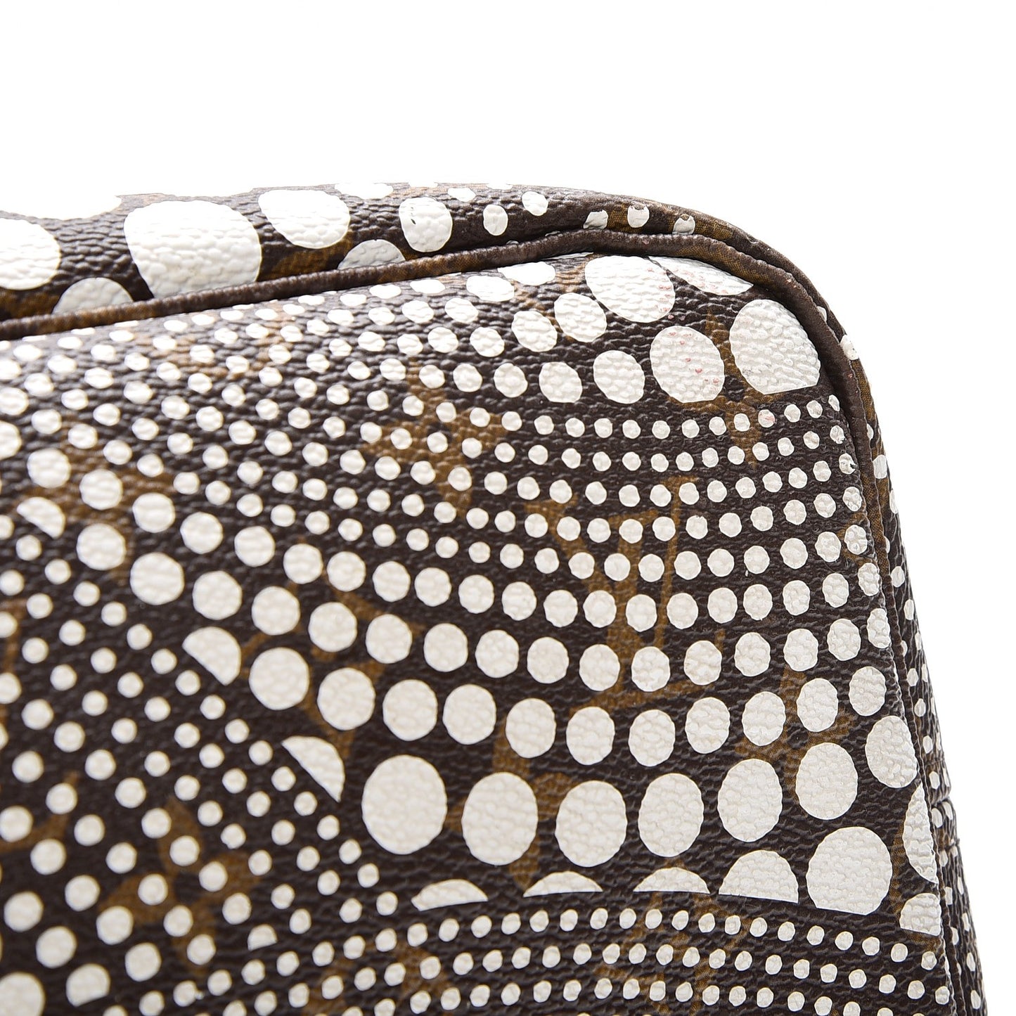Monogram Kusama Waves Neverfull MM White