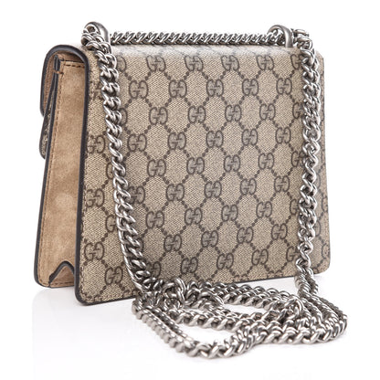 Gucci GG Supreme Monogram Mini Dionysus Shoulder Bag Taupe 3 of 11