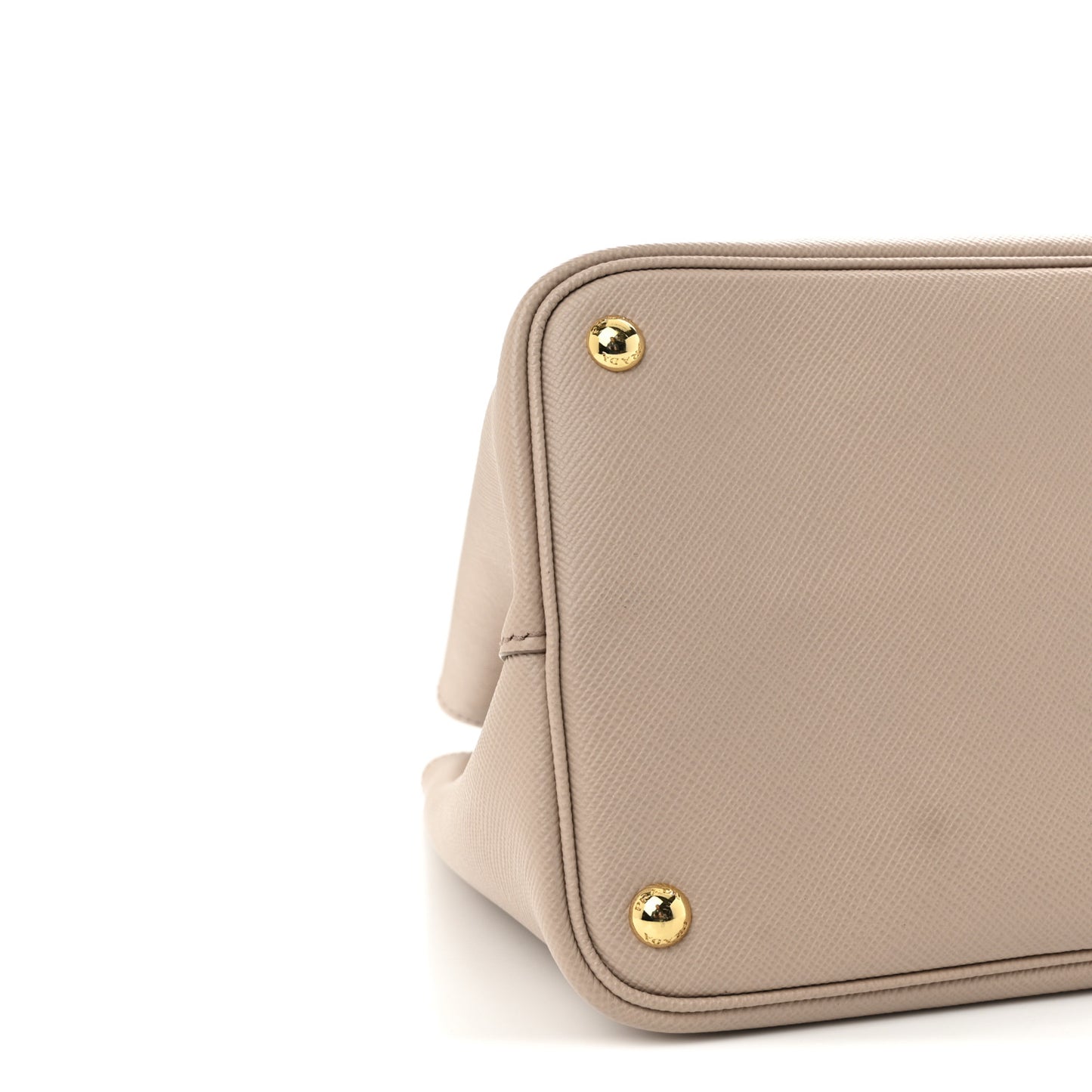 Saffiano Cuir Small Double Bag Cammeo Rosa