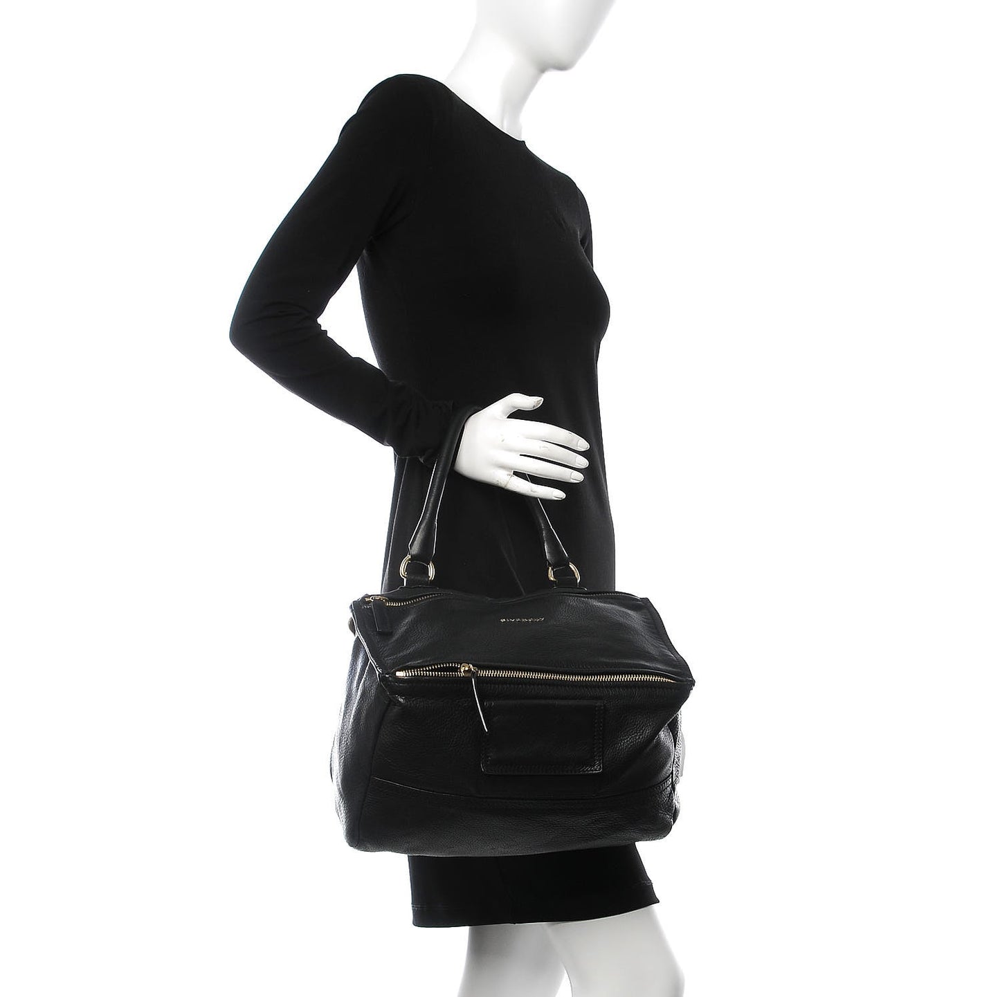 Sugar Goatskin Medium Pandora Black