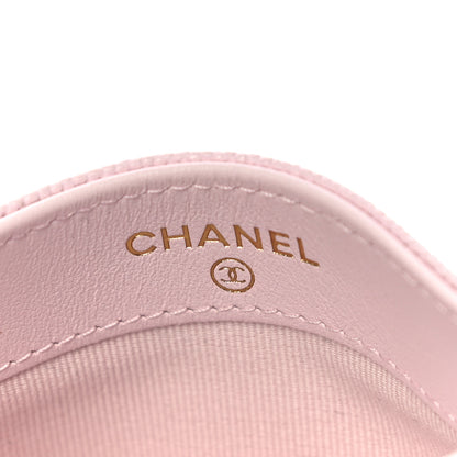 Chanel Caviar Quilted Card Holder Pink 6 of 12