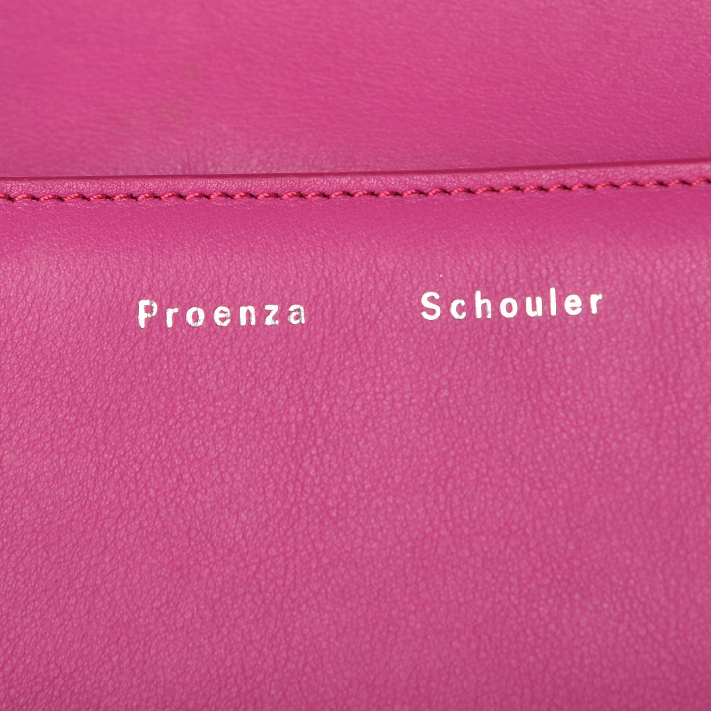 Smooth Calfskin Tiny PS11 Classic Shoulder Bag Fuxia