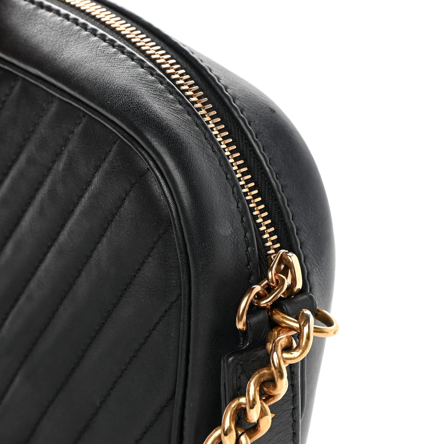 Calfskin New Wave Camera Bag Black