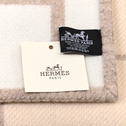 Hermes Wool Cashmere Avalon III Blanket Coco Camomille 3 of 3