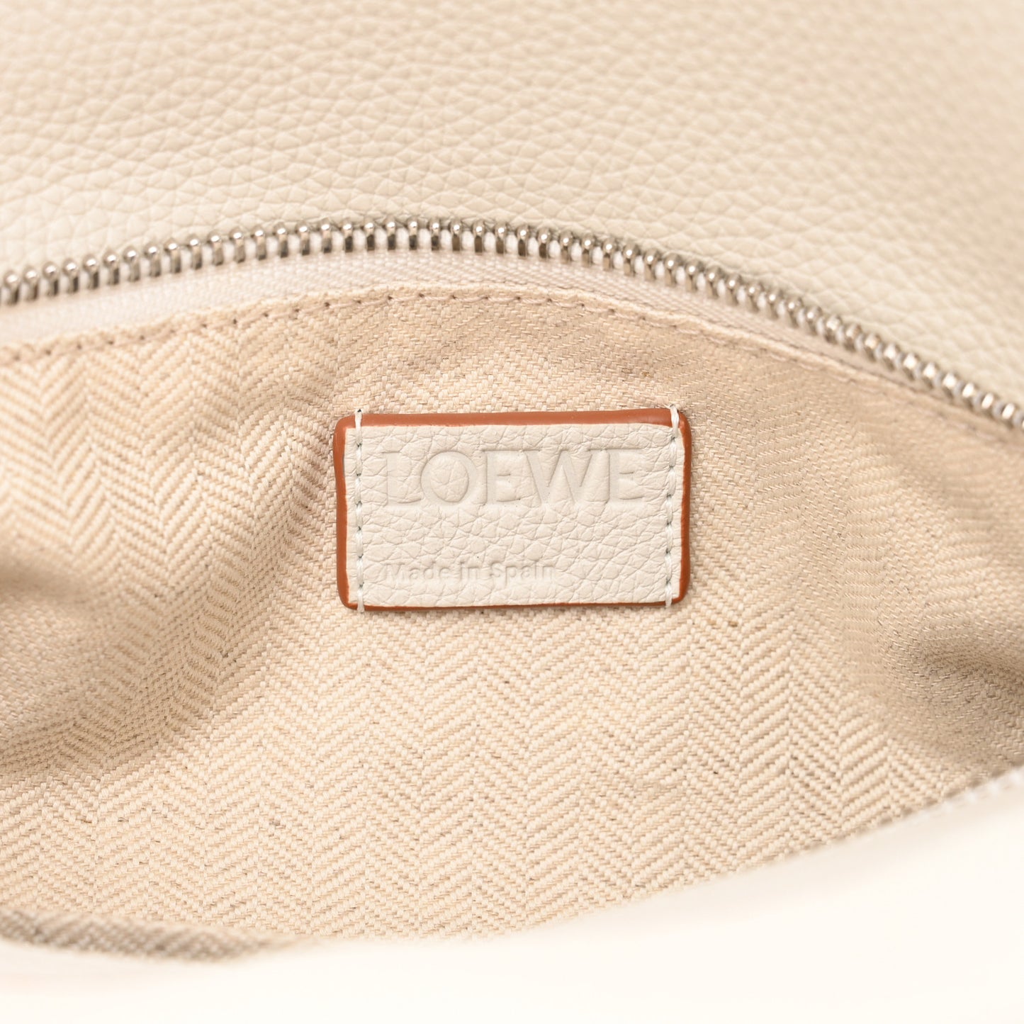 Calfskin Small Puzzle Bag Ivory