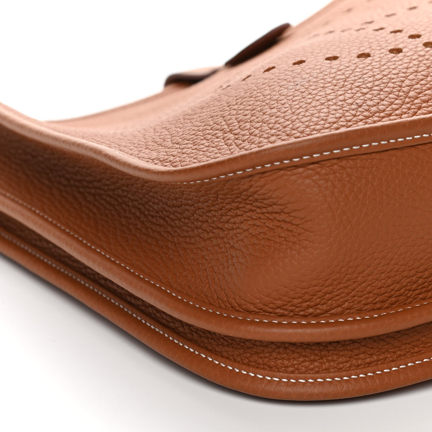 Hermes Taurillon Clemence Evelyne III PM Gold 7 of 10