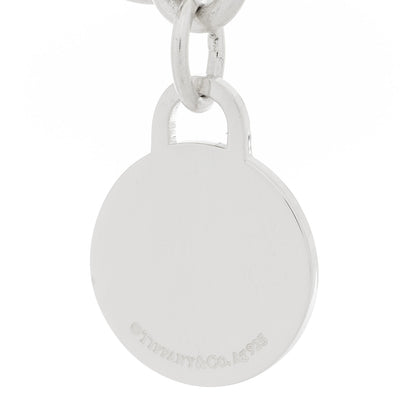 Tiffany Sterling Silver Return to Tiffany Round Tag Charm Bracelet 5 of 5