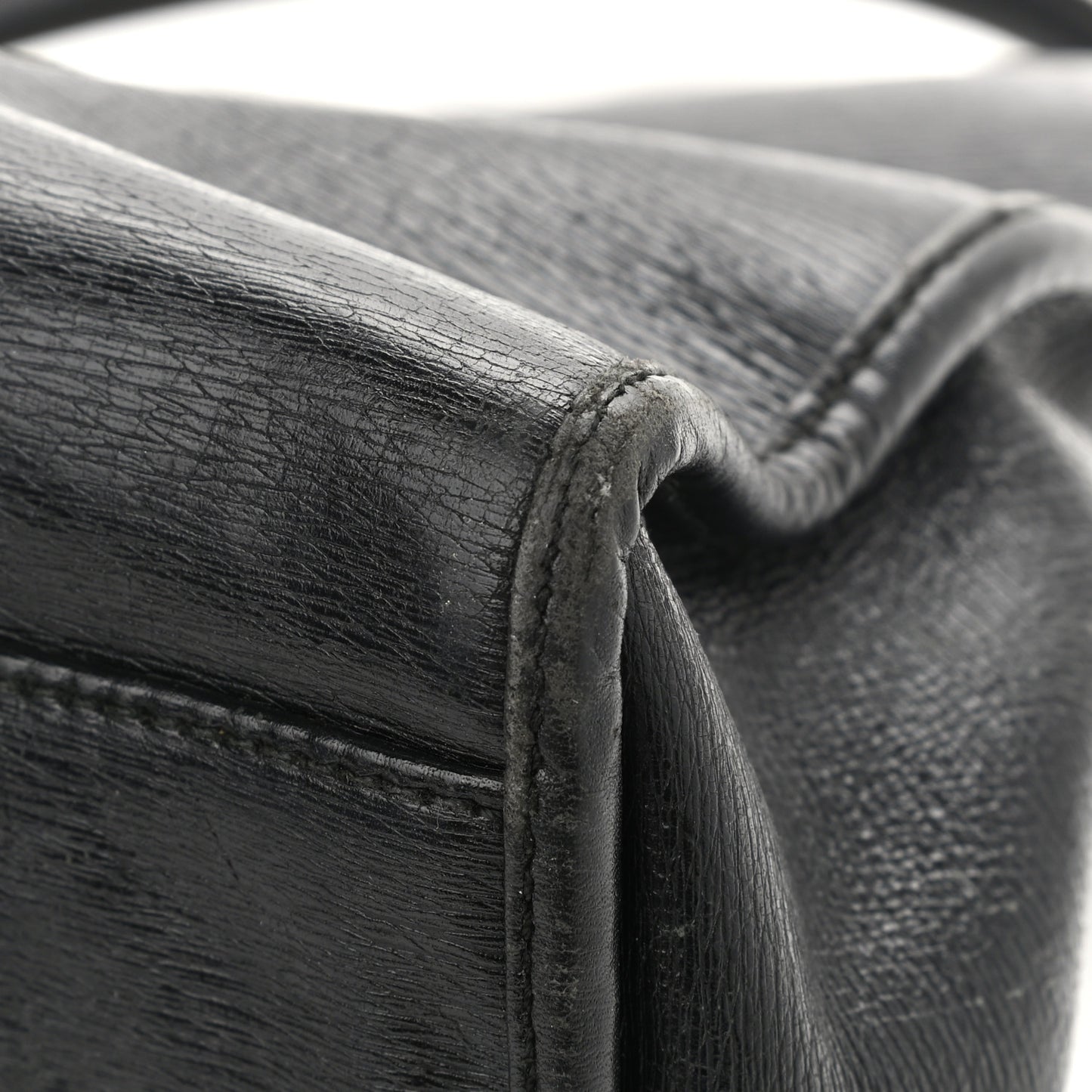 Calfskin Bardot Shoulder Bag Black