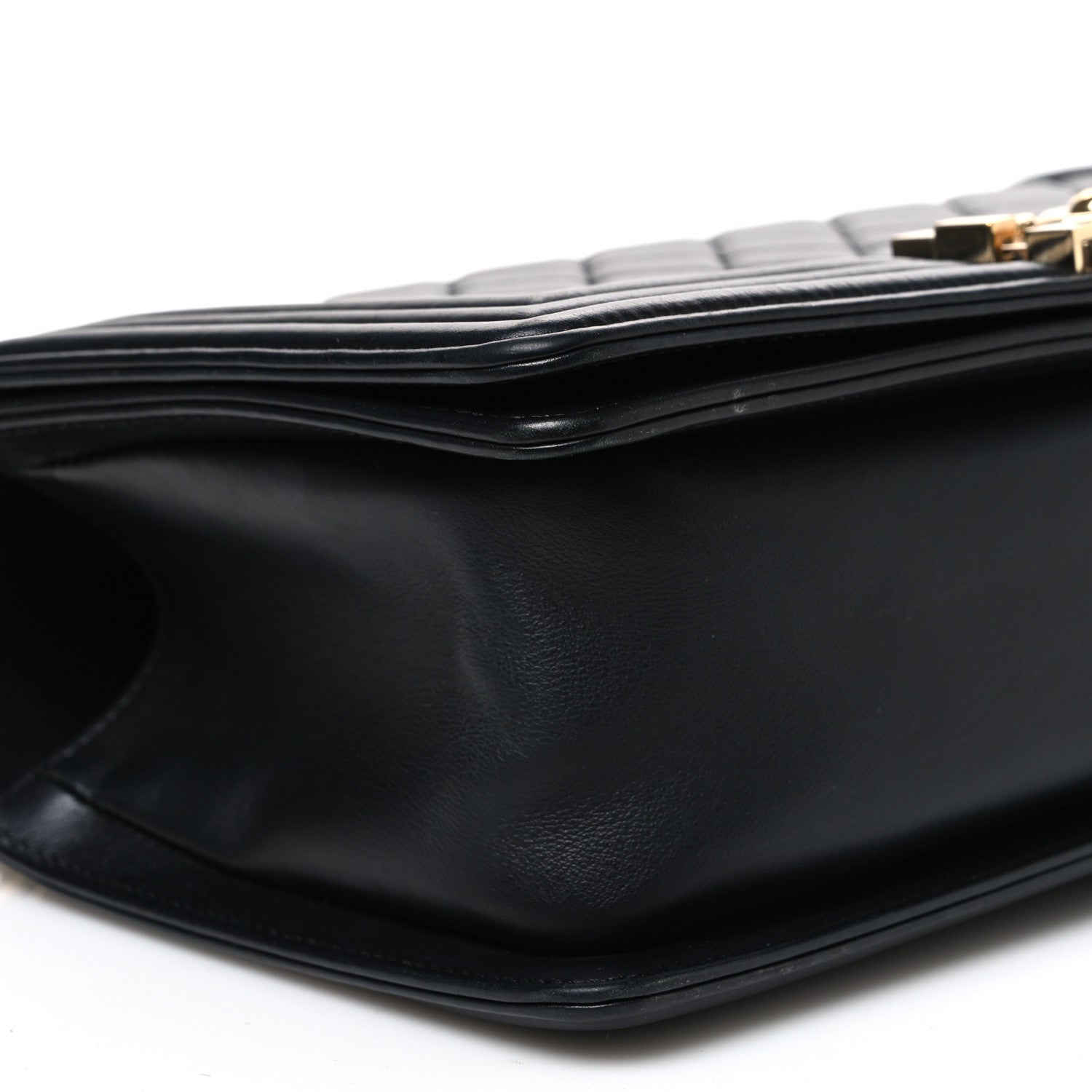 Chanel Lambskin Quilted Medium Boy Flap Black 9 of 12