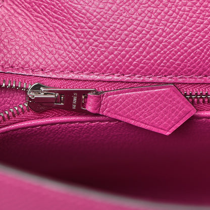 Hermes Epsom Kelly Sellier 25 Rose Pourpre 20 of 36