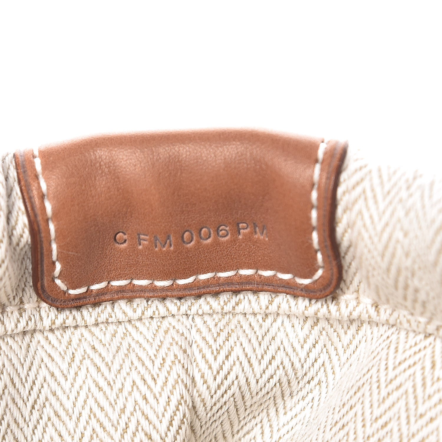 Hermes Canvas Barenia Fourbi 20 PM Pouch Naturel Fauve 7 of 12
