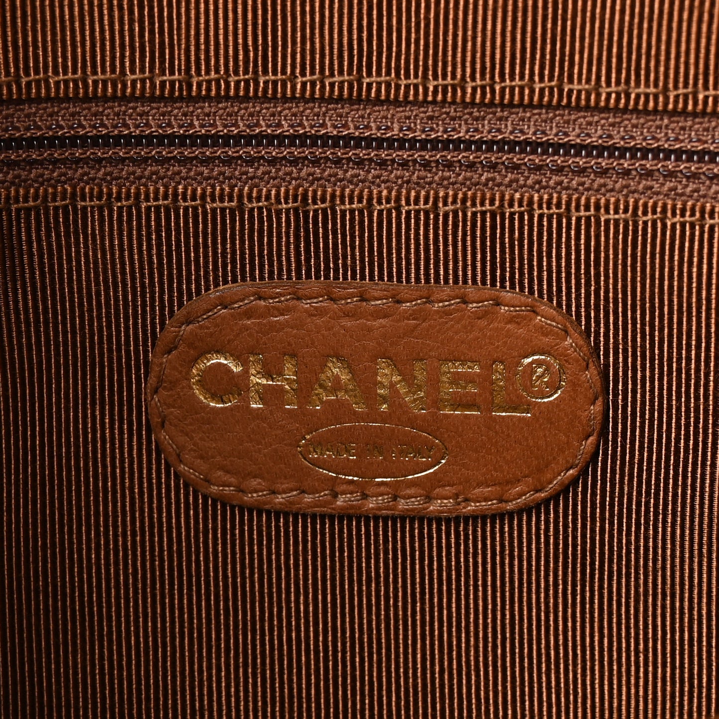 Caviar CC Shoulder Bag Brown