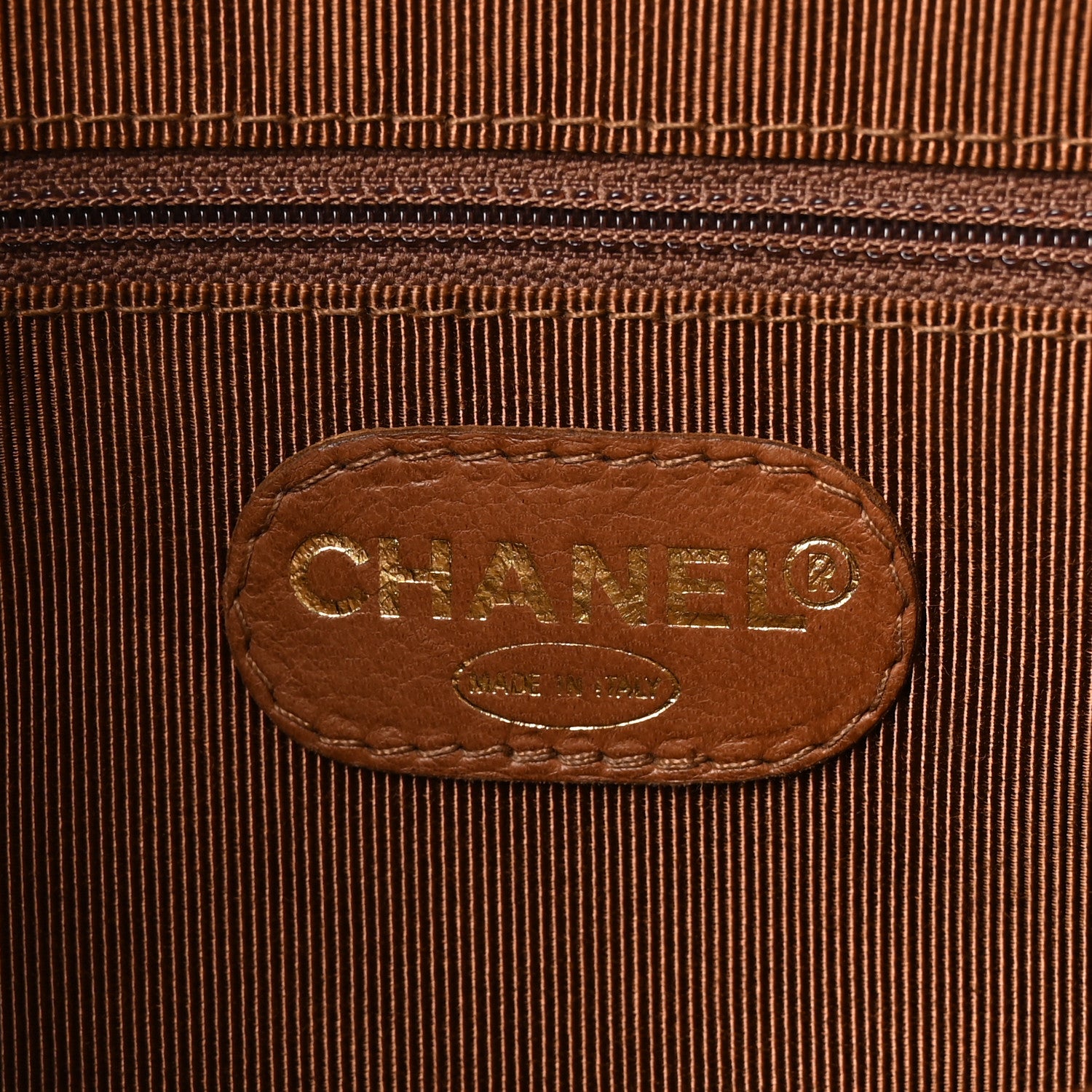 Chanel Caviar CC Shoulder Bag Brown 6 of 11