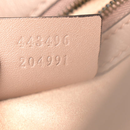 Gucci Calfskin Matelasse Medium GG Marmont Shoulder Bag Porcelain Rose 7 of 12