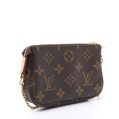 Louis Vuitton Monogram Mini Pochette Accessories 2 of 9