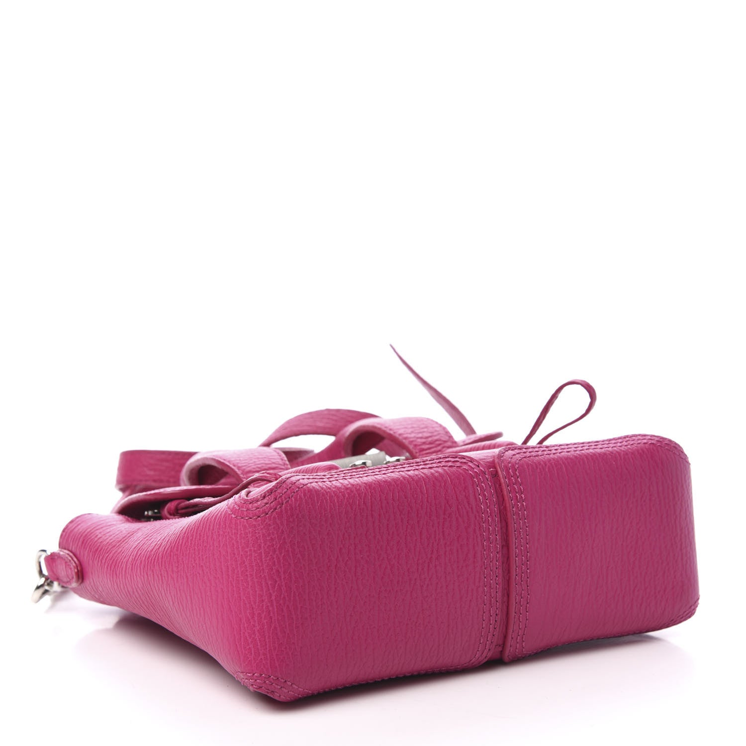 3.1 Phillip Lim Textured Calfskin Mini Pashli Satchel Magenta 4 of 11