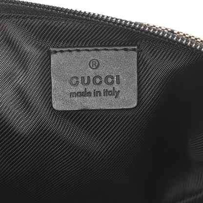 Gucci Monogram Web Boat Pochette Black 5 of 7
