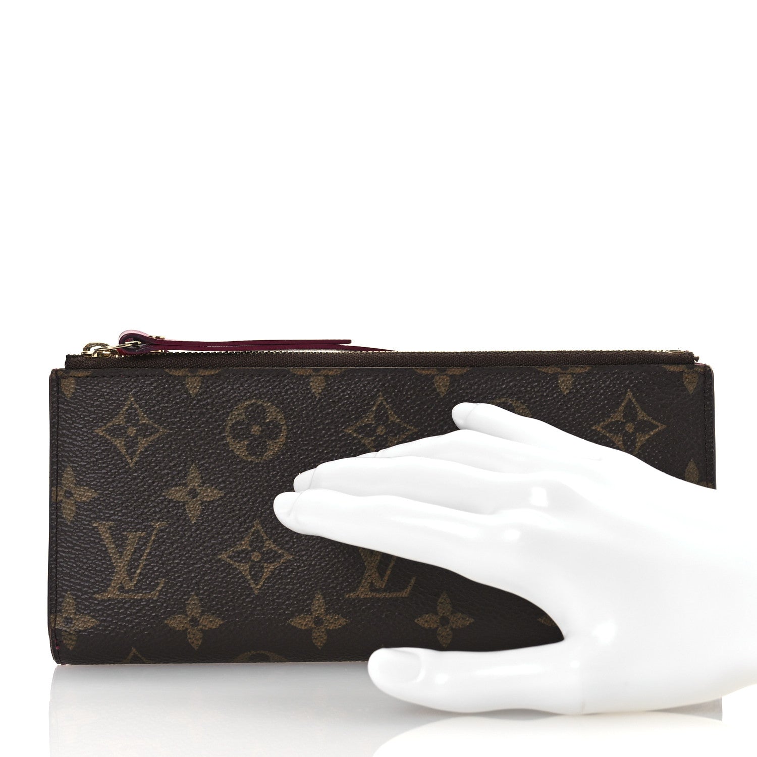 Louis Vuitton Monogram Adele Wallet Fuchsia 2 of 13